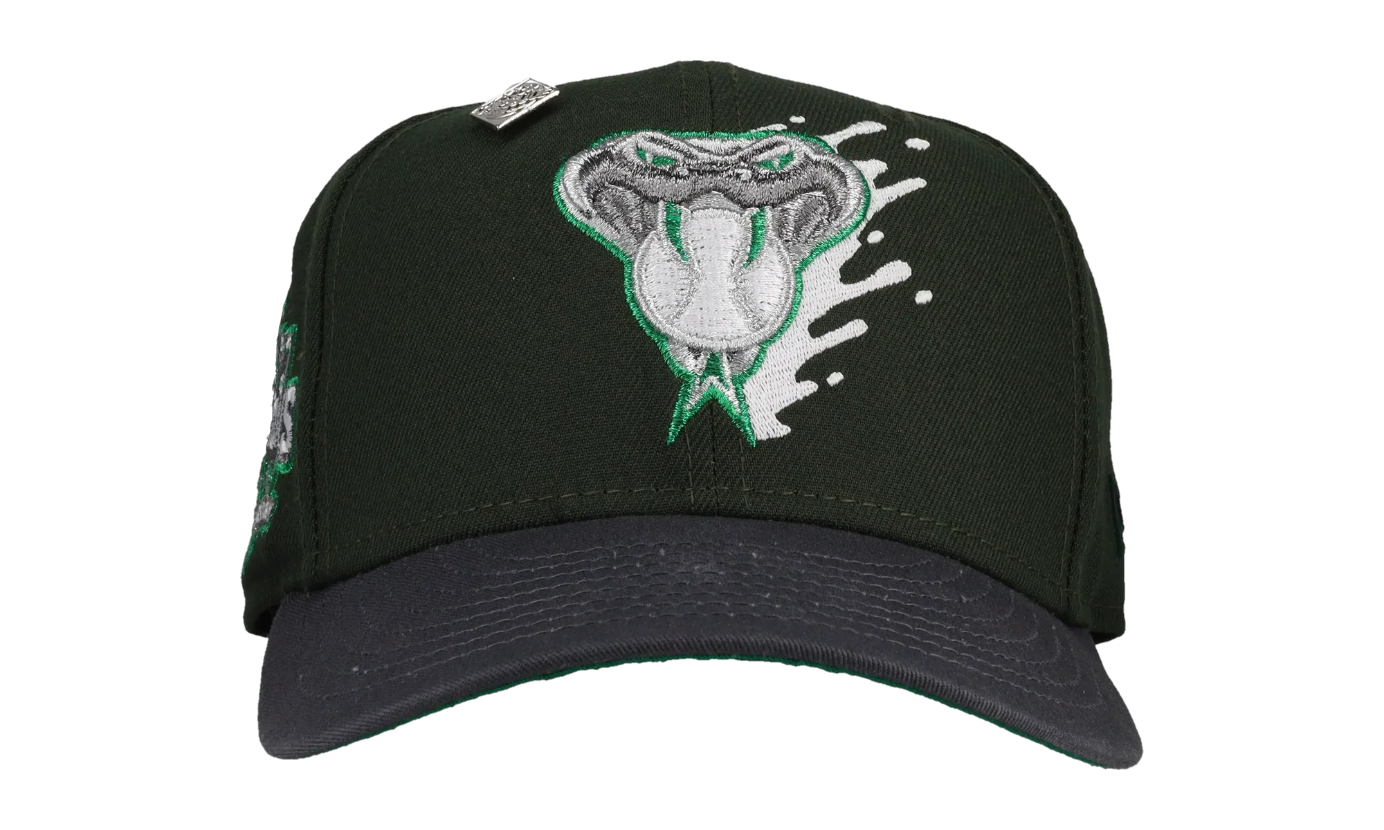 59FIFTY Arizona Diamondbacks 20th Anniversary Fitted Hat "Green Splatter / Metallic" 44707727573180