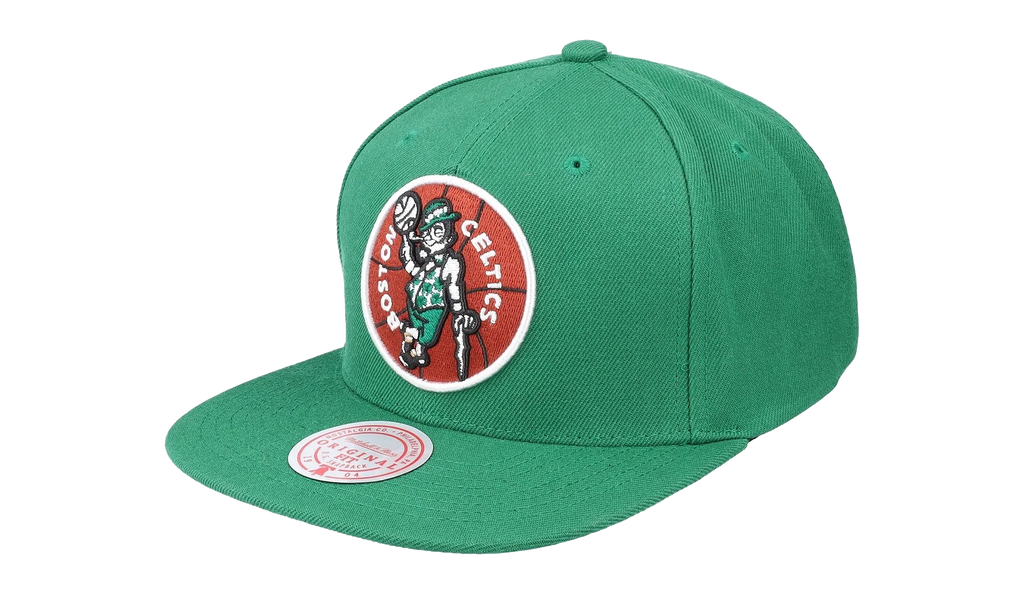 NBA Hardwood Classics Team Ground 2.0 Snapback Cap "Boston Celtics - Green" HHSS3258 BCEYYPPPGREN