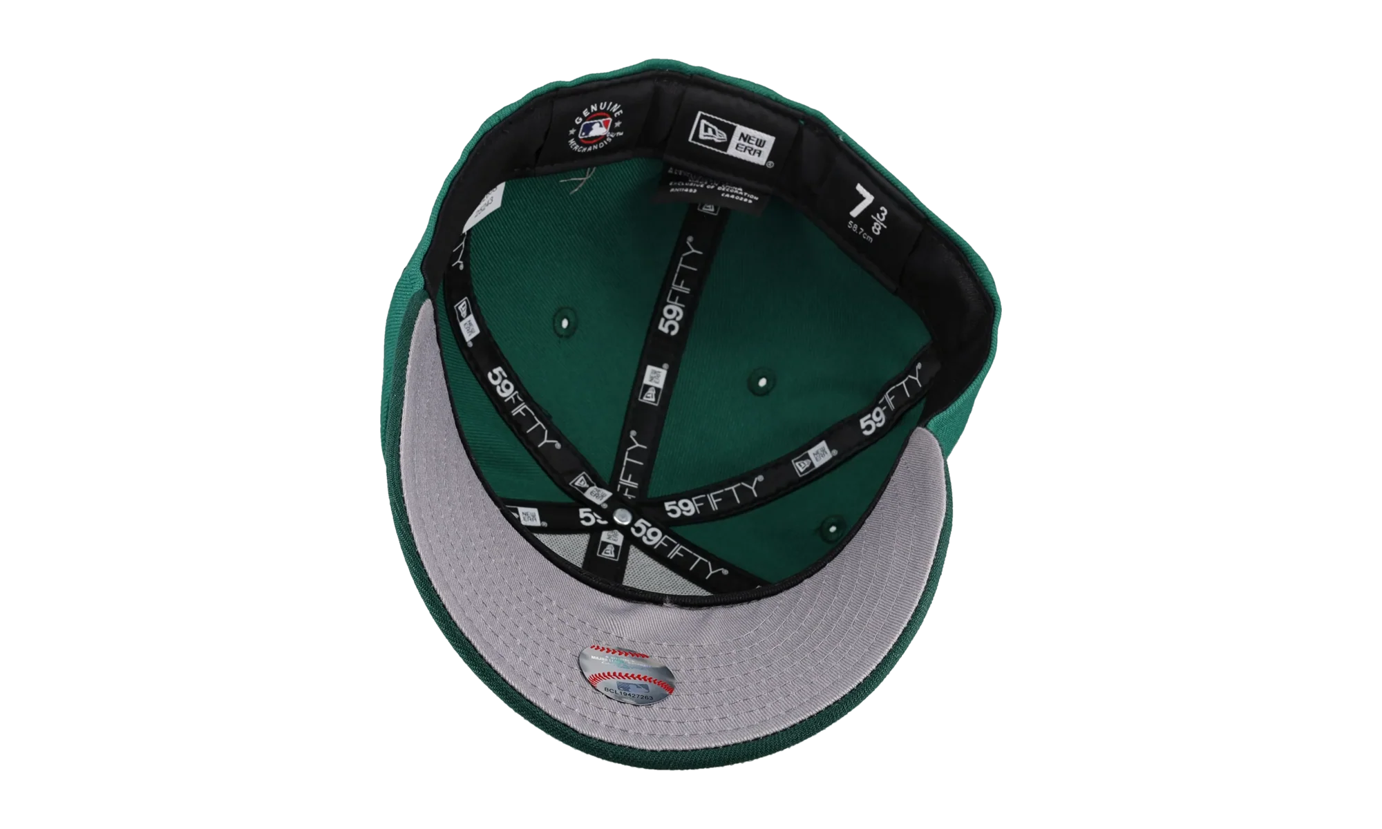 59FIFTY Los Angeles Dodgers "Dodger Stadium" Fitted Hat ""Dodger Stadium" 2-Tone Green / White" NE138
