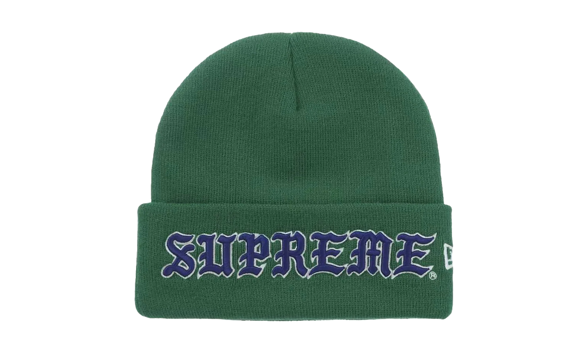 New Era Old English Beanie "Green" SU27210