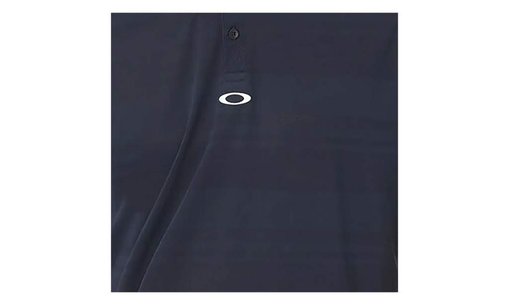 Aero Stripe Jacquard Polo Shirt "Fathom" 434034 6AC