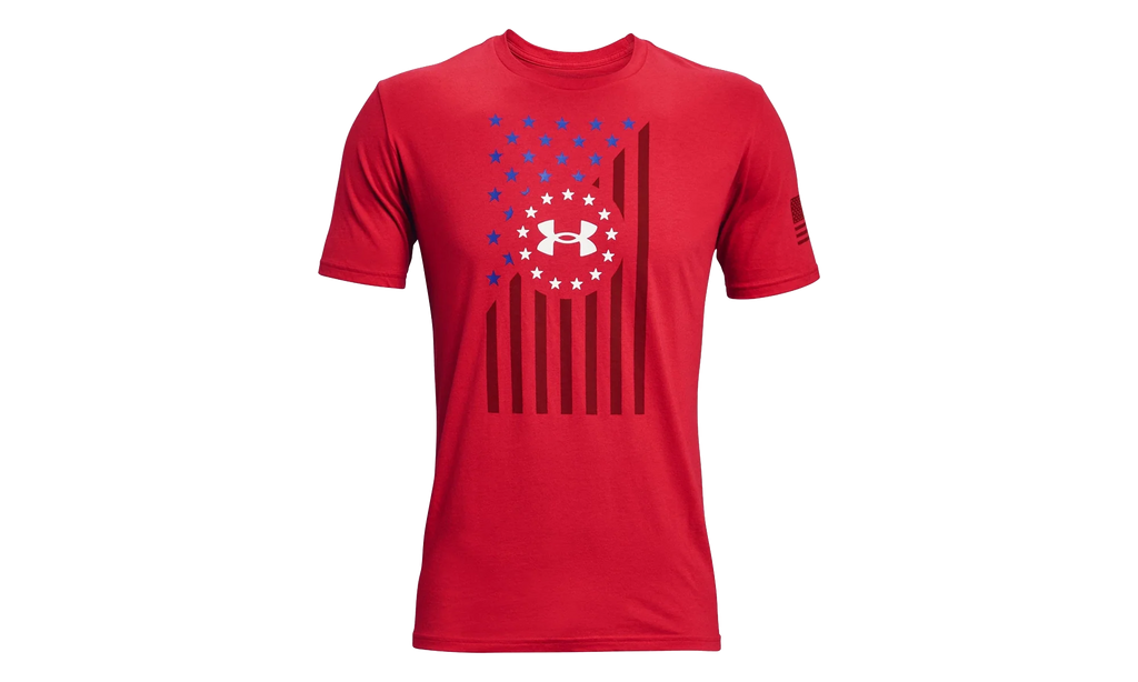 Freedom Chest Flag T-Shirt "Red" 1365053 600