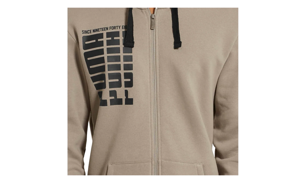 Rebel Up Fullzip Hoodie "Khaki" 852407 38