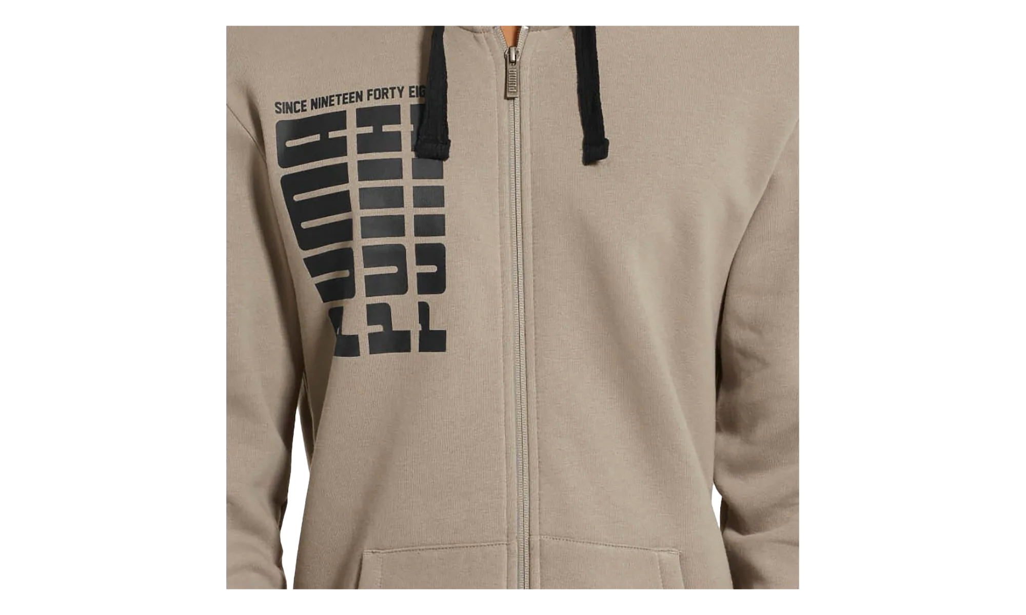 Rebel Up Fullzip Hoodie "Khaki" 852407 38