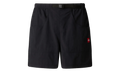Red Box Nylon Belted Shorts "TNF Black" NF0A8FHDJK3