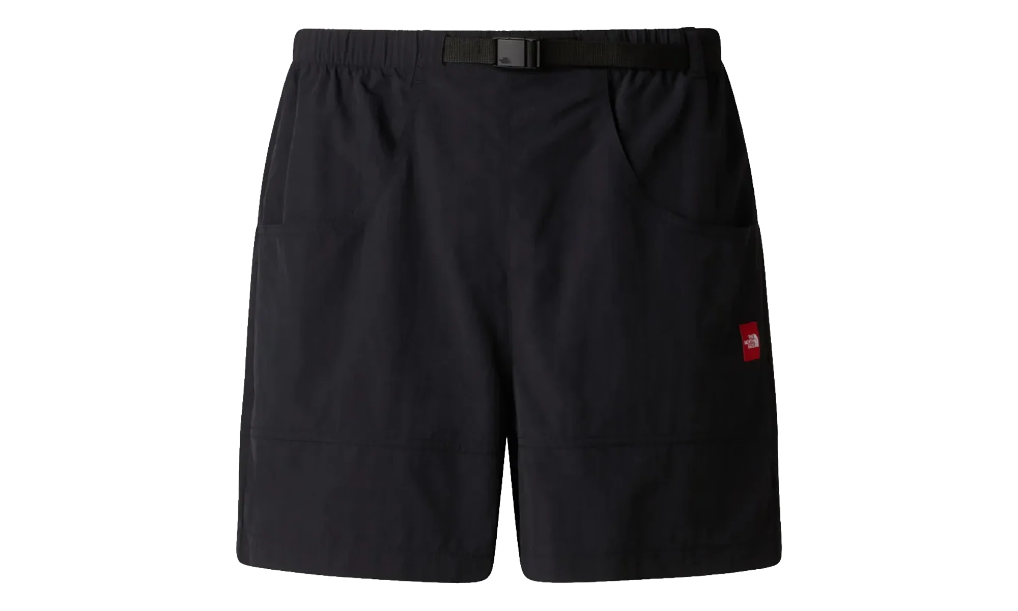 Red Box Nylon Belted Shorts "TNF Black" NF0A8FHDJK3