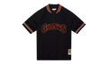 MLB Will Clark Authentic Batting Practice 1/4 Zip Jersey "1991 San Francisco Giants – Black" ABQZ3004 SFG91WCLBLCK