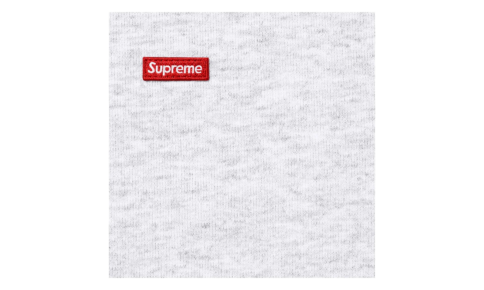 Small Box Zip Up Hooded Sweatshirt "SS26 - Ash Grey" SU27354