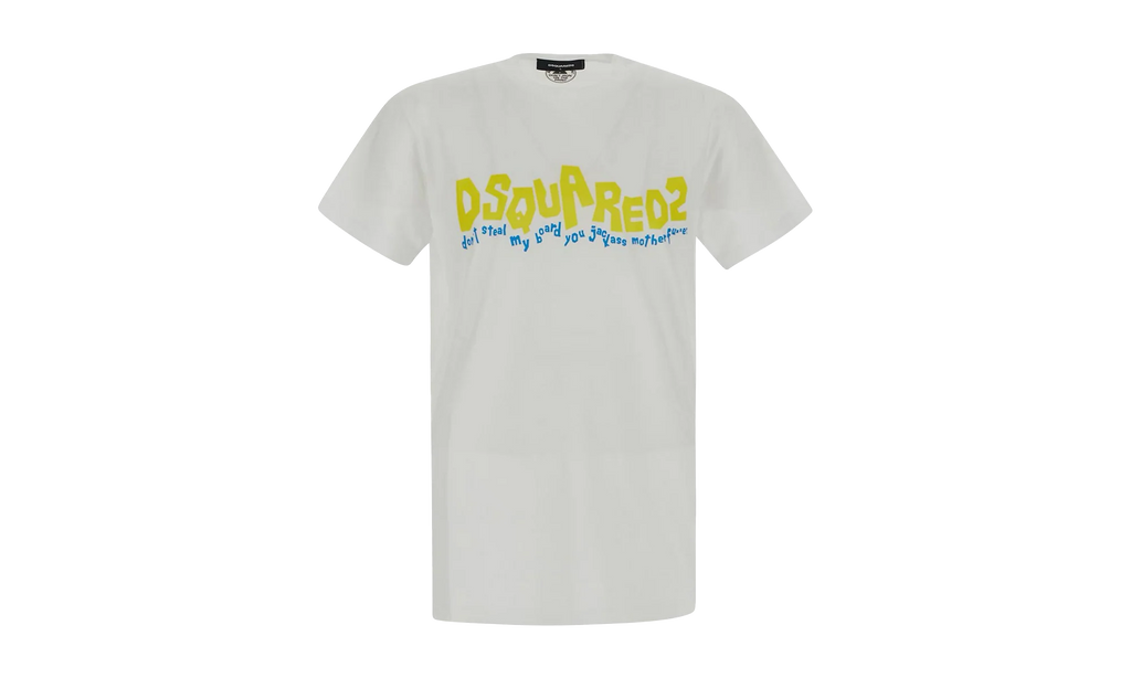 D2 Waving Logo Cool T-shirt "White" S71GD1252S23009100
