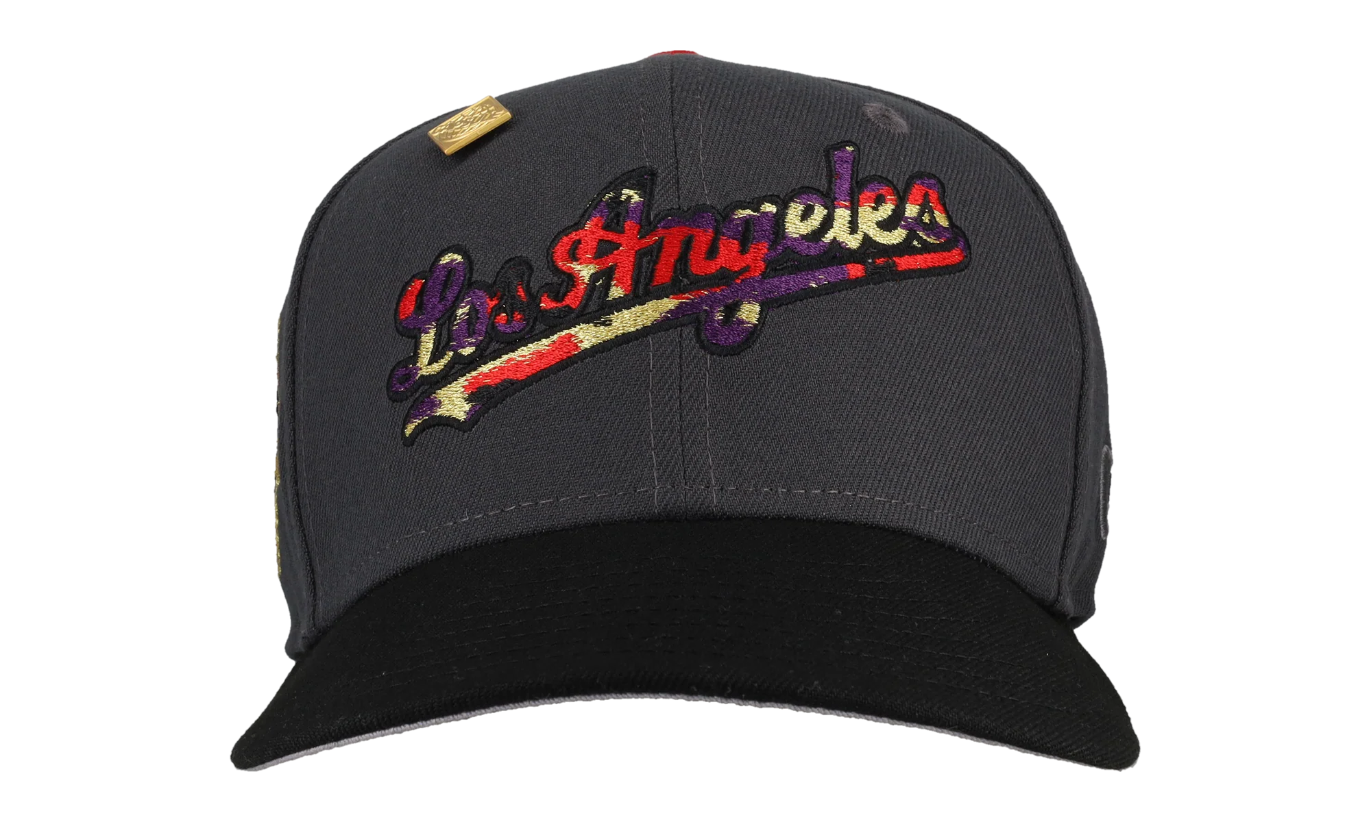 59FIFTY Los Angeles Dodgers 50th Anniversary Fitted Hat "Graphite / Grey" 123451297612
