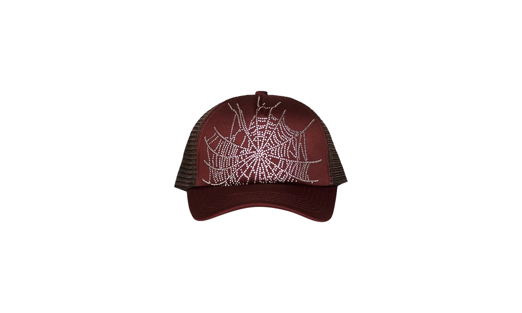 Web Trucker Hat Mens Style "Brown" SP5der63