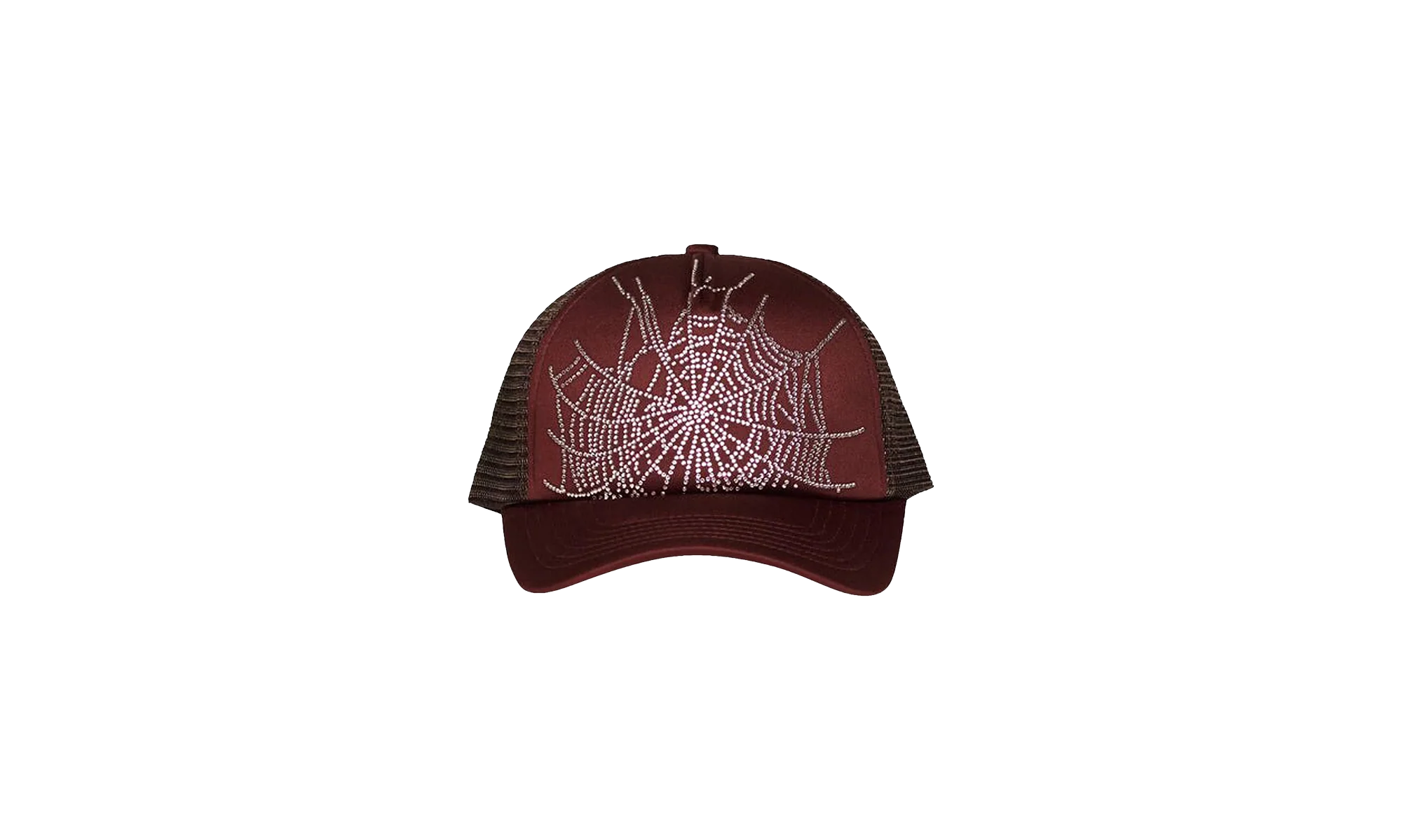 Web Trucker Hat Mens Style "Brown" SP5der63