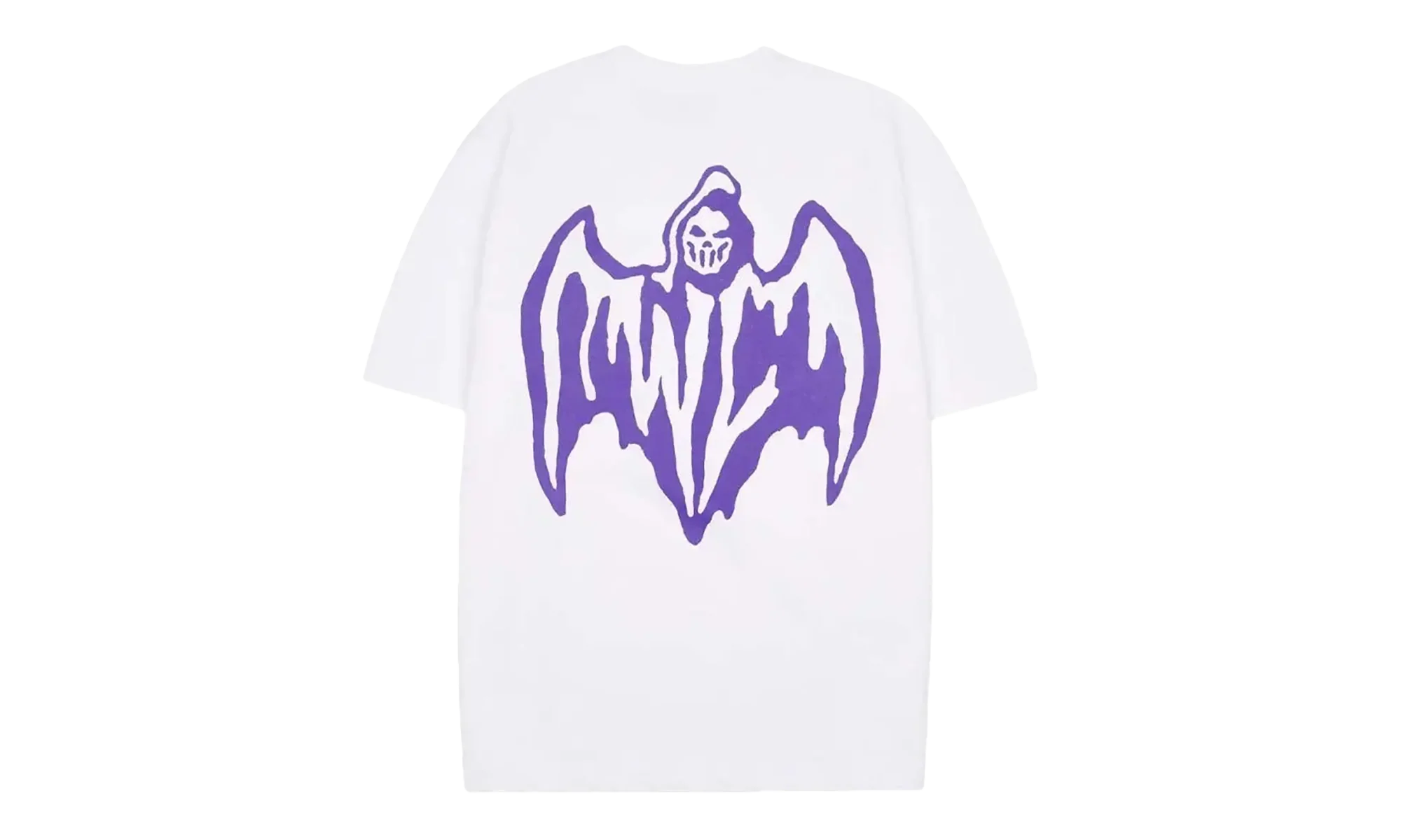 Bat Logo Tee "White / Purple" OSTG WARWARR L77N