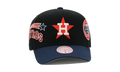 MLB Cooperstown Overbite Pro Snapback Cap "Houston Astros - Black" HHSS7314 HASYYPPPBLCK