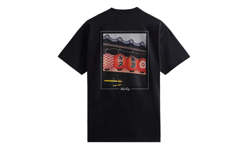Tokyo Lanterns Tee "Black" KHM030819 001