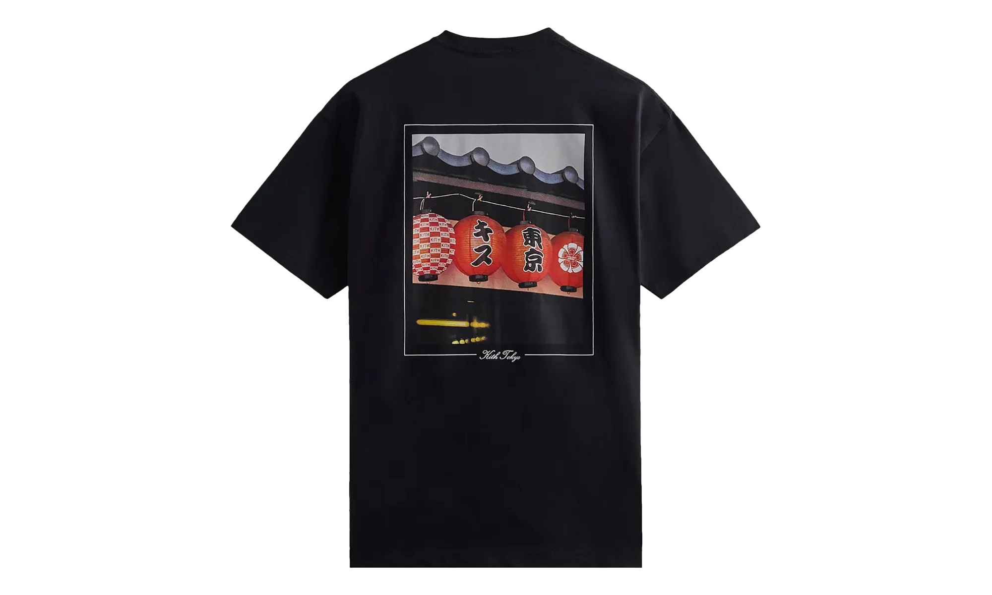 Tokyo Lanterns Tee "Black" KHM030819 001