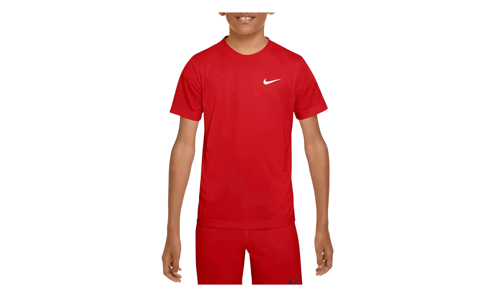Legend Dri-Fit T-Shirt GS "University Red / Black" DX9537 657