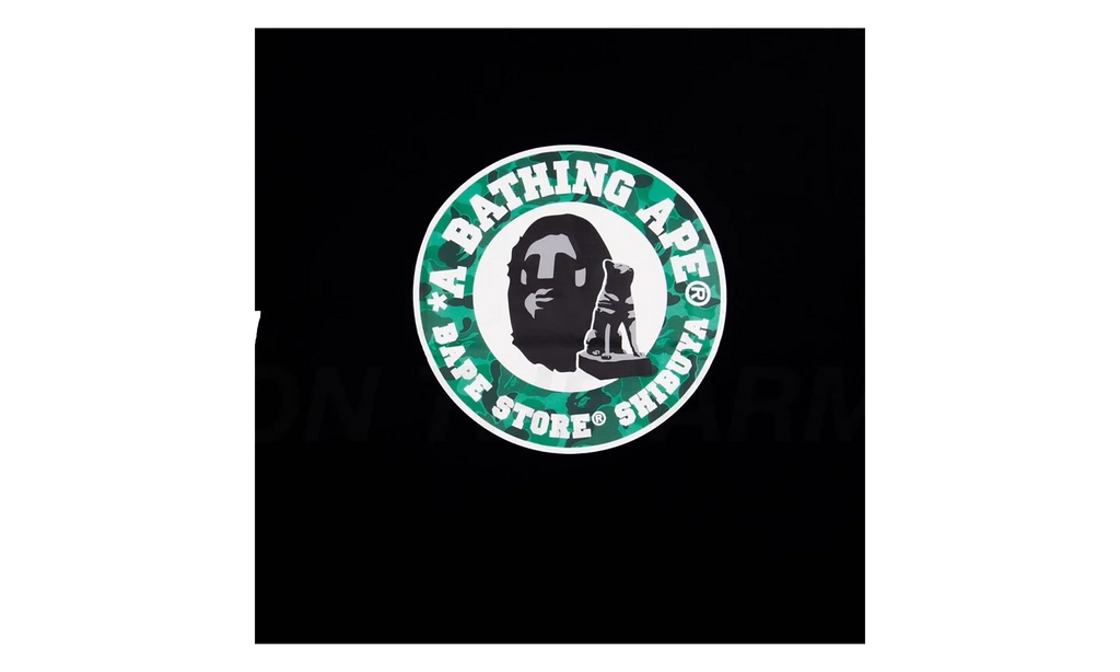 A Bathing Ape 'Shibuya' Tee "Black" RA 1094