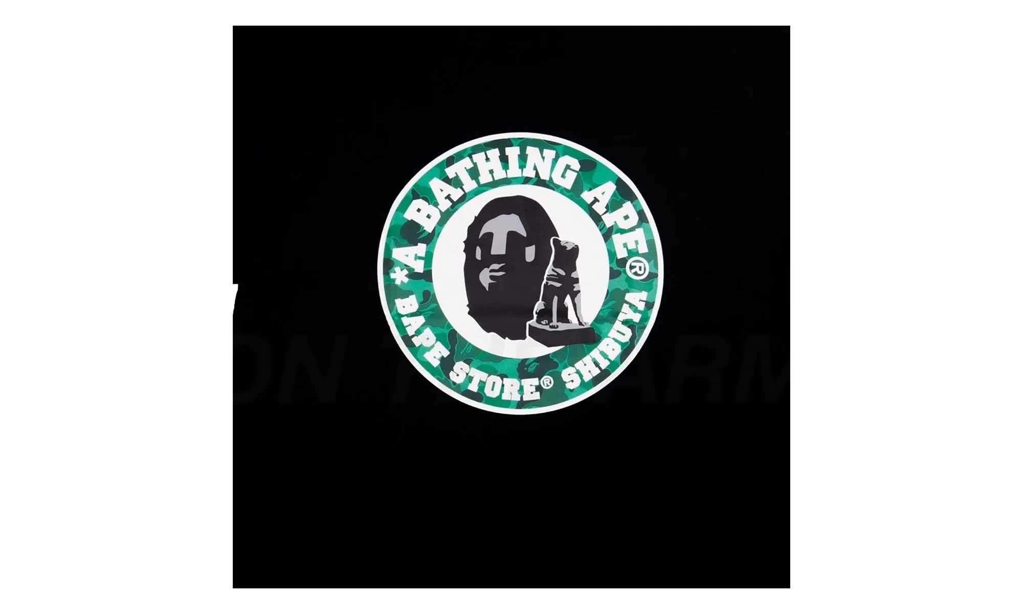 A Bathing Ape 'Shibuya' Tee "Black" RA 1094