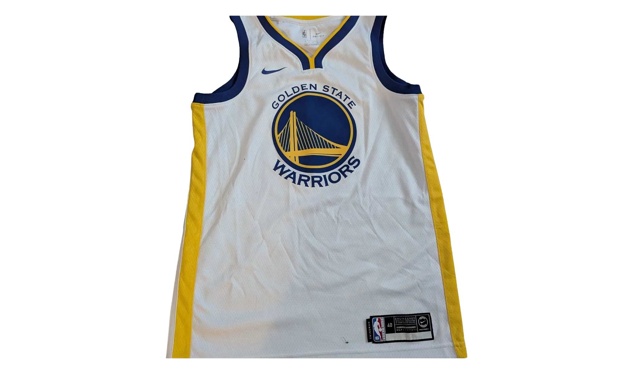 NBA GS Warriors Association Swingman Jersey "White" 903989 100