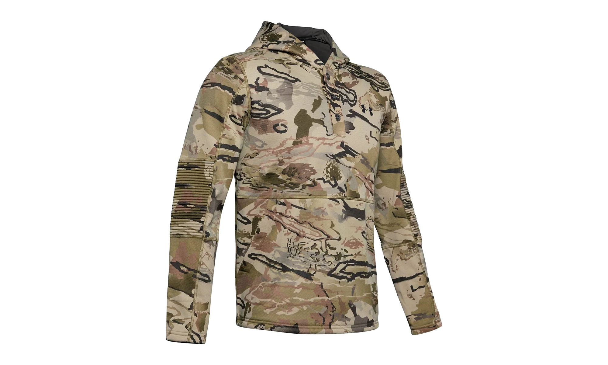 Rut Fleece Hoodie "Barren Camo AFS / Black" 1343219 999