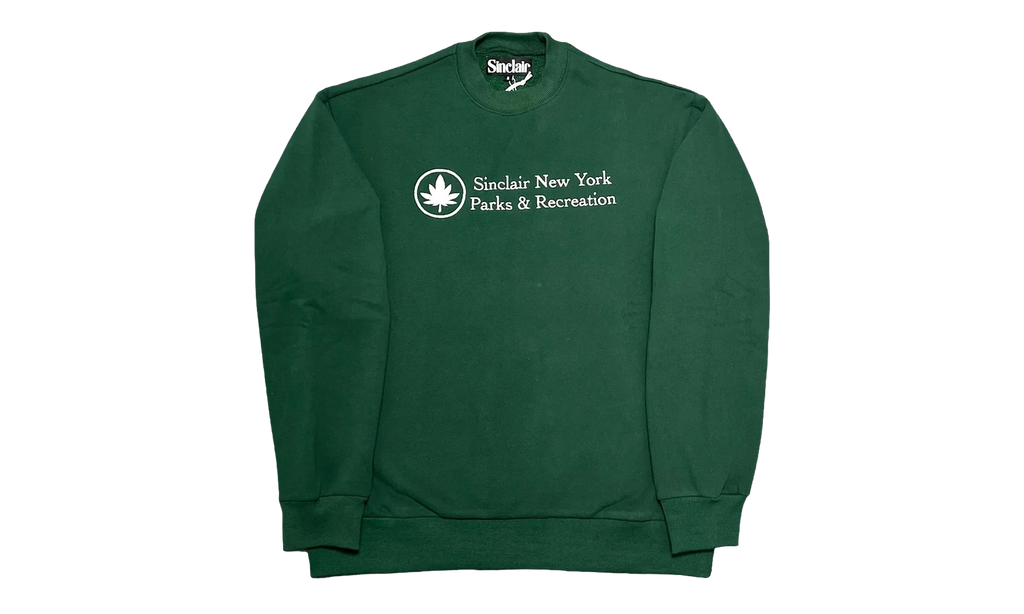 Parks and Rec Crewneck Sweatshirt "Forest Green" SMT204 1 FGRN
