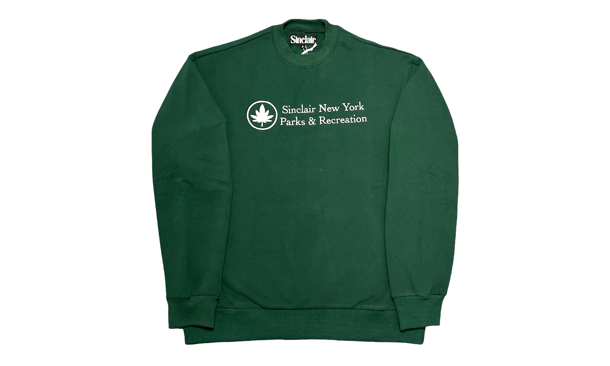 Parks and Rec Crewneck Sweatshirt "Forest Green" SMT204 1 FGRN