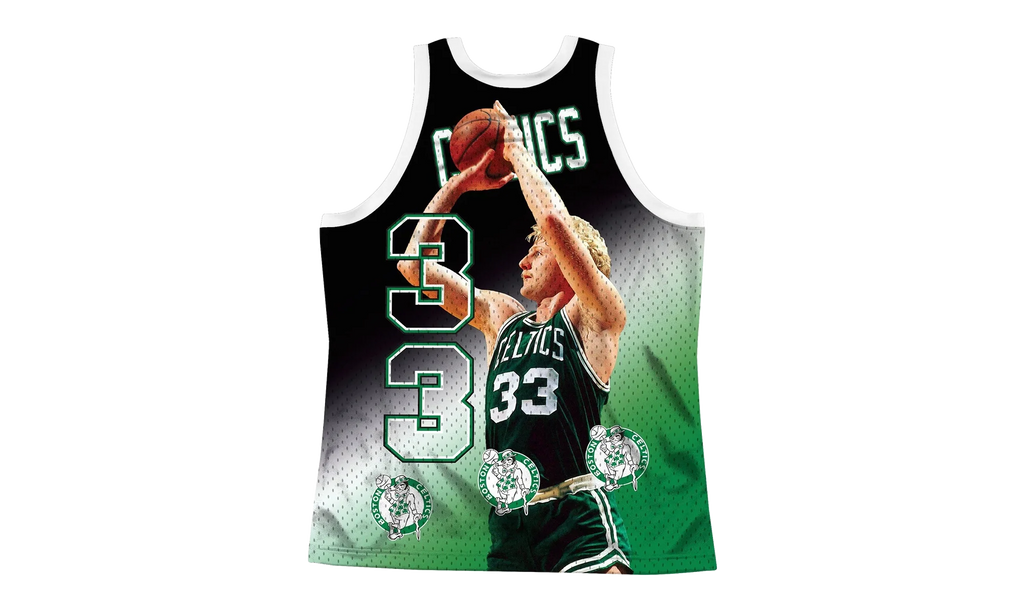 NBA Behind The Back Jersey "Boston Celtics Larry Bird" MSTKMI19002 BCEWHITLBI