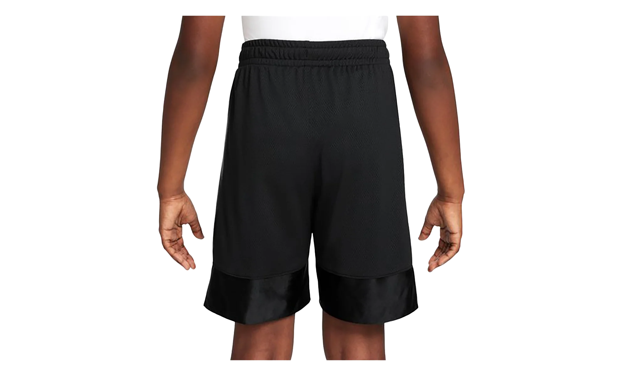 Dri-Fit Elite Stripe Basketball Shorts GS "Black White" FN8326 010