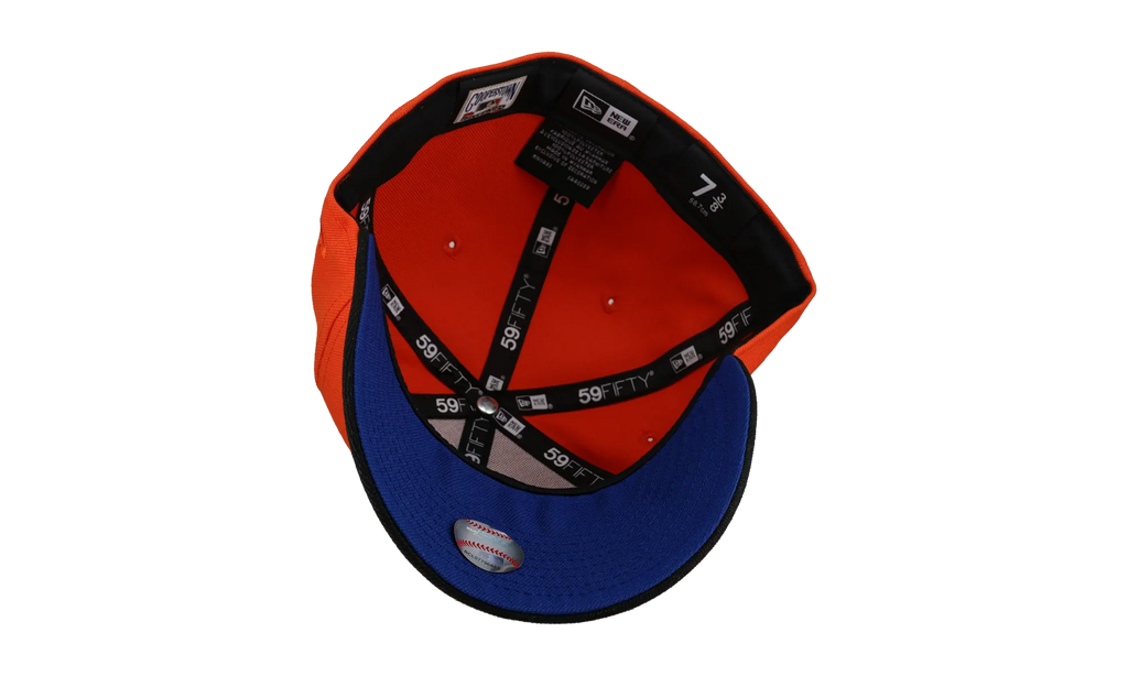 59FIFTY New York Mets 40th Anniversary Fitted Hat "Orange / Black / Gold" NE195