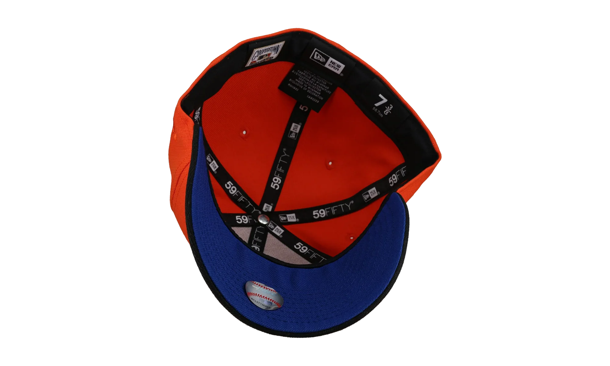 59FIFTY New York Mets 40th Anniversary Fitted Hat "Orange / Black / Gold" NE195