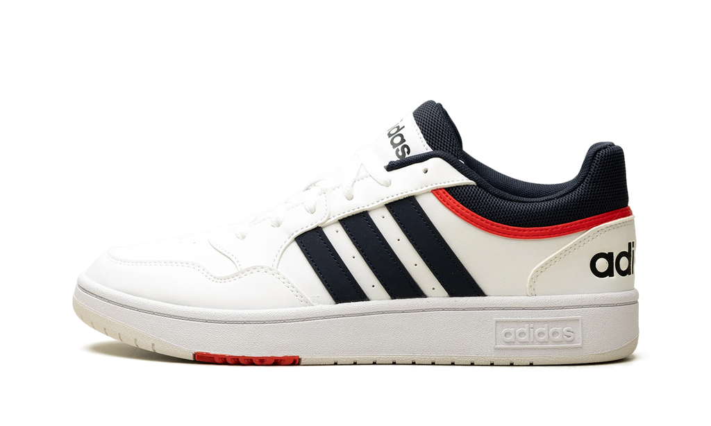 Hoops 3.0 Low Classic "Cloud White / Legend Ink / Vivid Red" GY5427