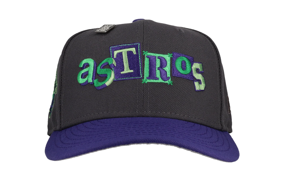 59FIFTY Houston Astros 45th Anniversary Ransom "Skunk" Fitted Hat "Black/ Royal Blue" 123451295936
