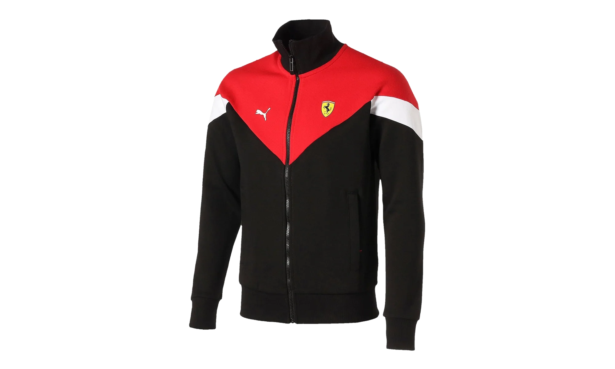 Scuderia Ferrari Race MCS Sweat Jacket "Black" 597949 07