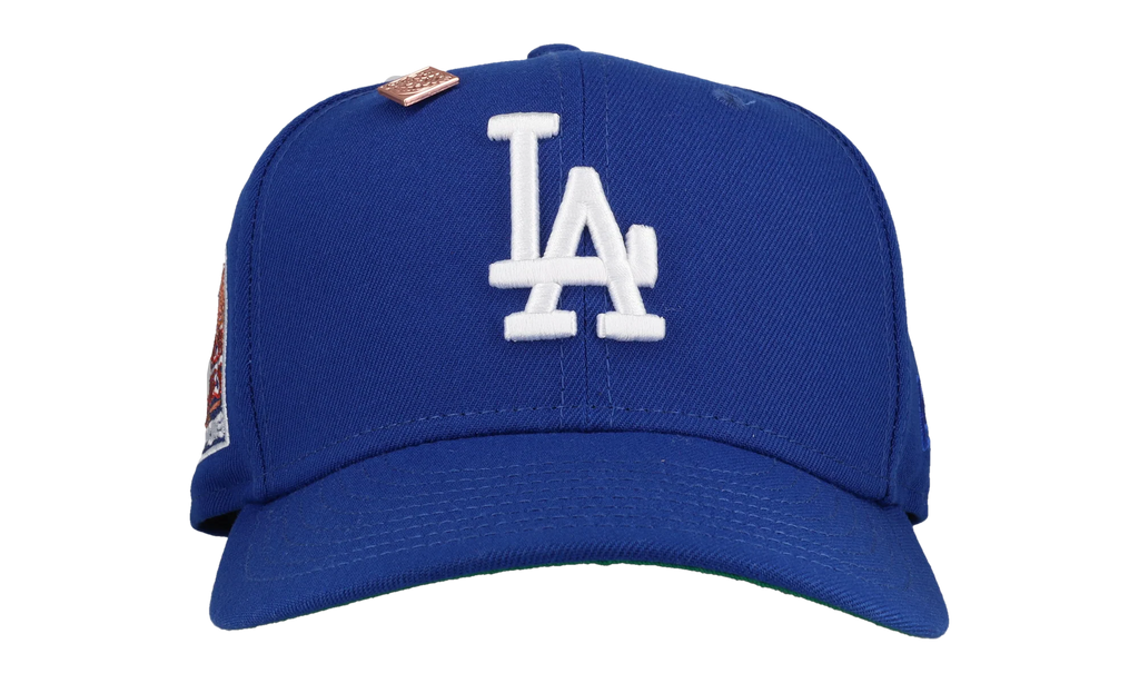 59FIFTY Los Angeles Dodgers 2024 World Series Fitted Hat "Light Royal / Metallic" 123451298424