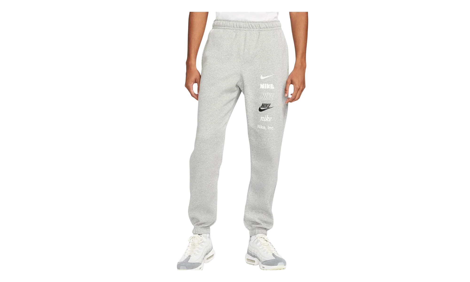 Club Plus Logo Pants "Heather Grey" DX0795 063