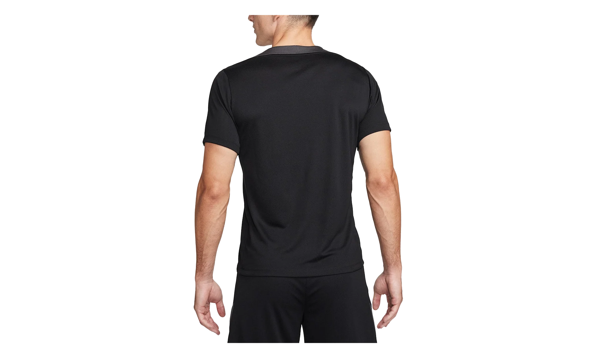 Strike Dri-Fit Short-Sleeve Soccer Top "Black / Black / Anthracite / White" FN2399 010