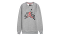 Air Jordan Jumpman Classics Crewneck Sweatshirt "Carbon Heather / Black" BV6006 091