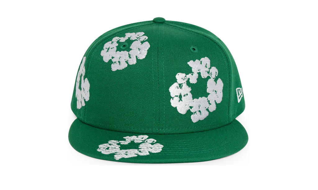 The Cotton Wreath Cap "Green" DT348