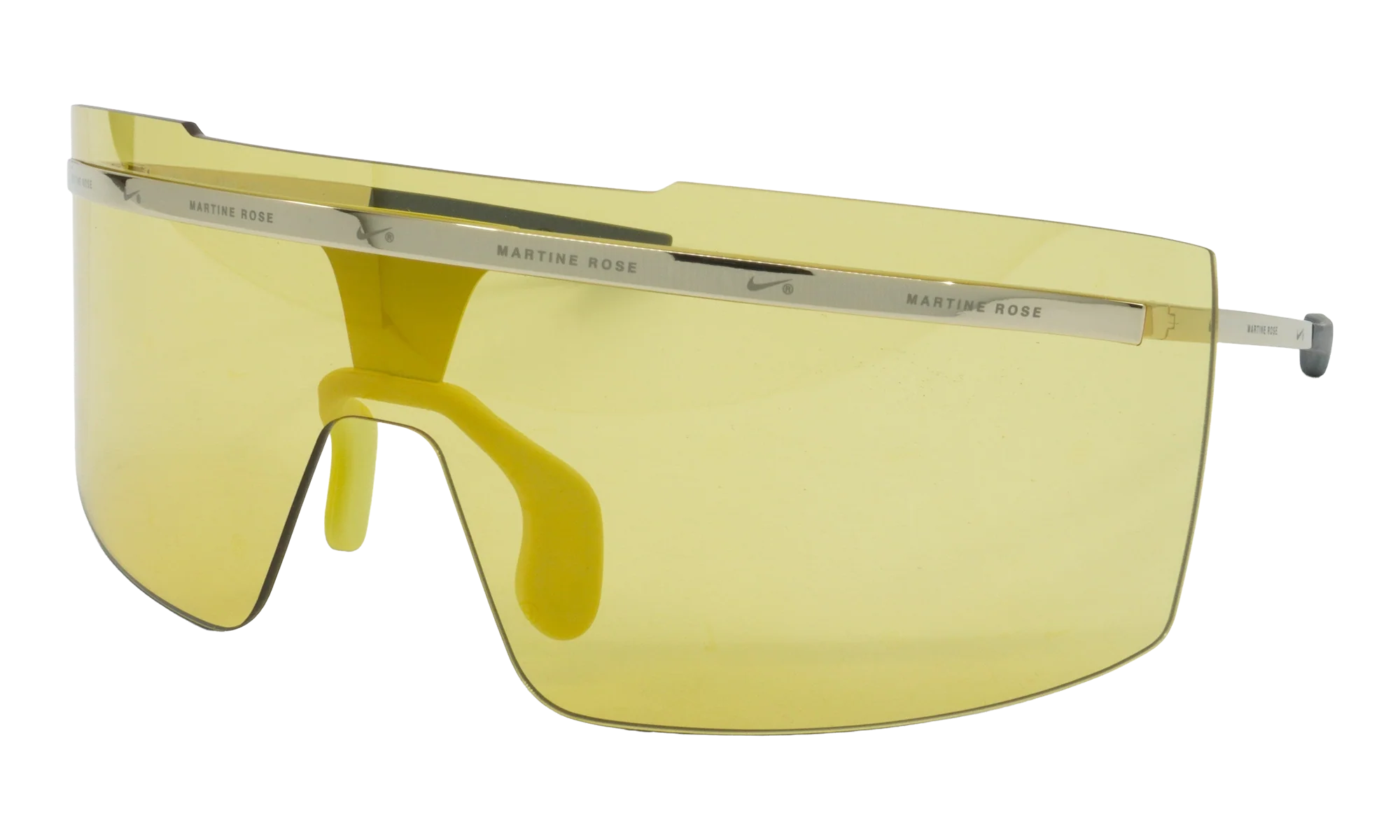 Echo Shield Sunglasses "Martine Rose - Gold / Silver Flash" FB4480 750