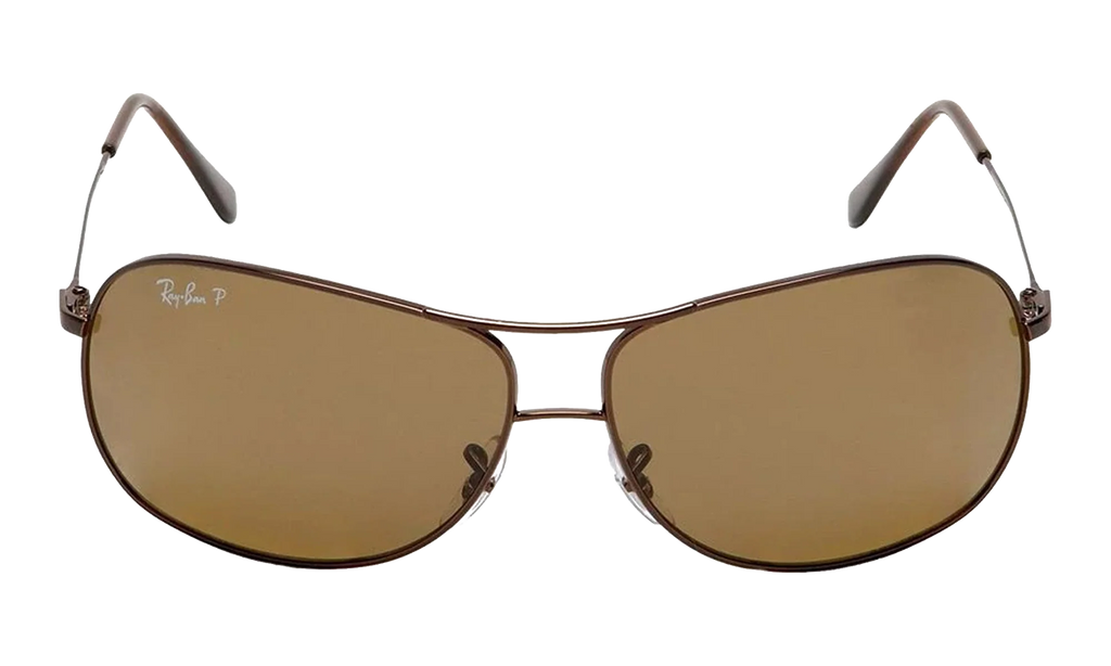 Aviator Polarized Sunglasses "Brown" RB3267-014-83_64