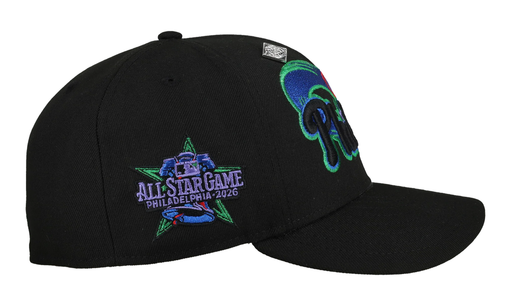 59FIFTY Philadelphia Phillies 2026 All Star Game Fitted Hat "Black Swoosh" NE451