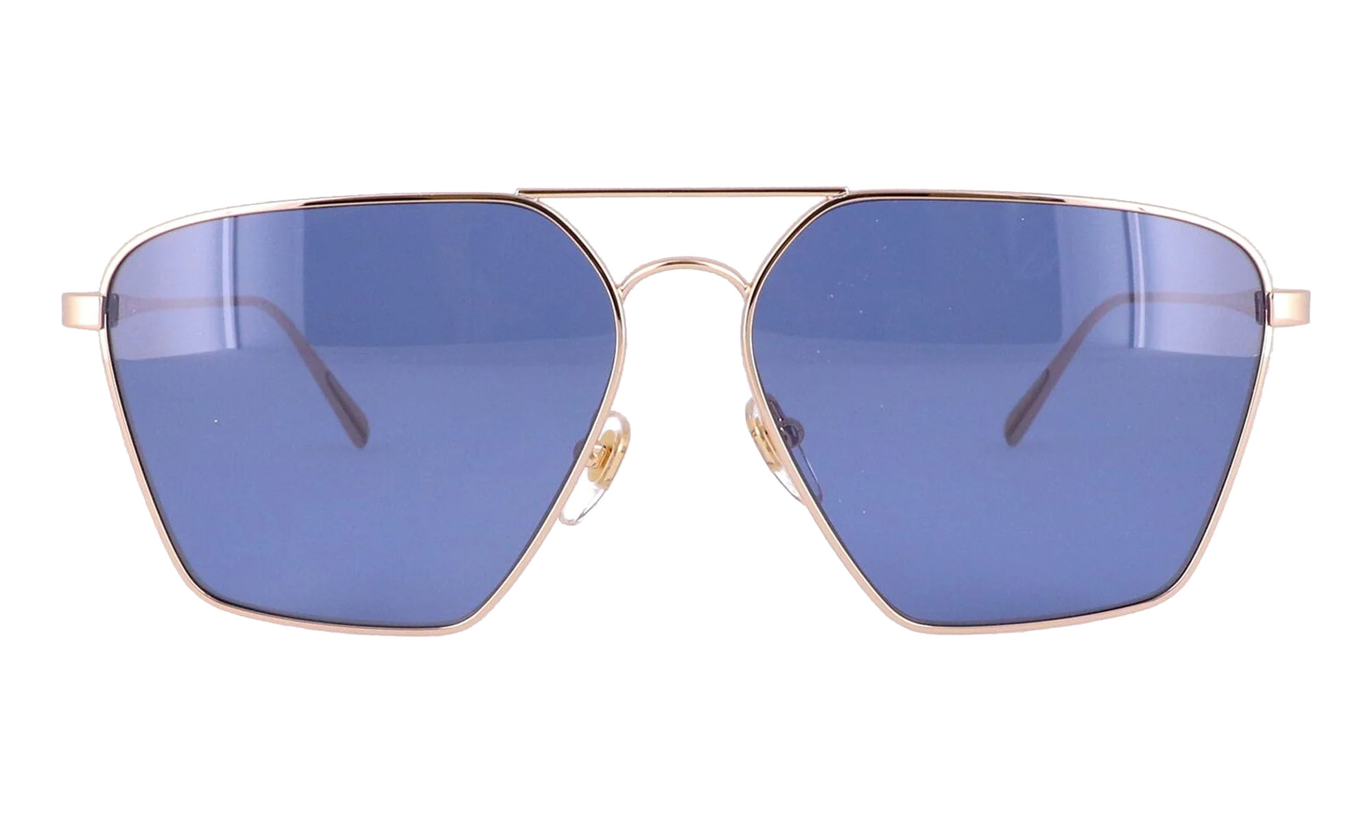 Rectangle Sunglasses "Shiny Gold" MCM130S-740