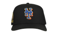 9FIFTY New York Mets 40th Anniversary A Frame Snapback Hat "Black" NE194
