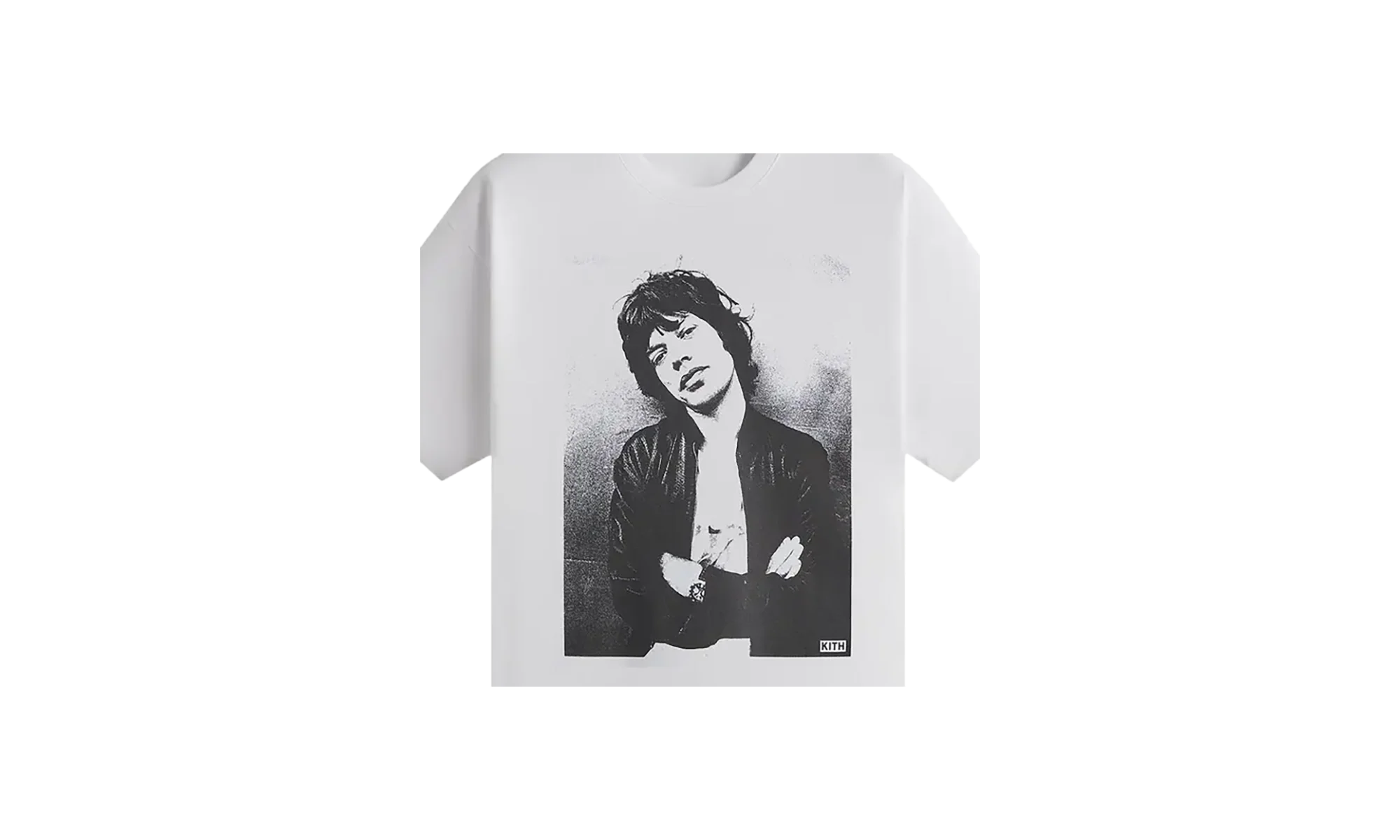 The Rolling Stones Mick Photo Vintage Tee "White" KHM033204 101