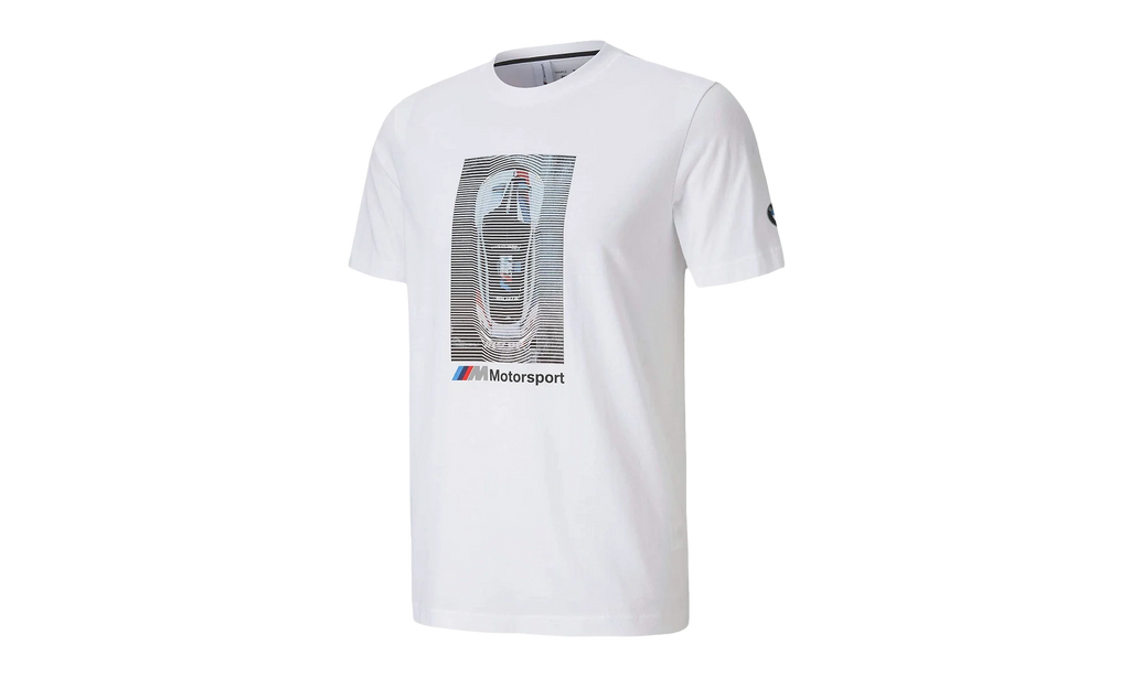 BMW Motorsport Graphic Tee "White" 598007 02