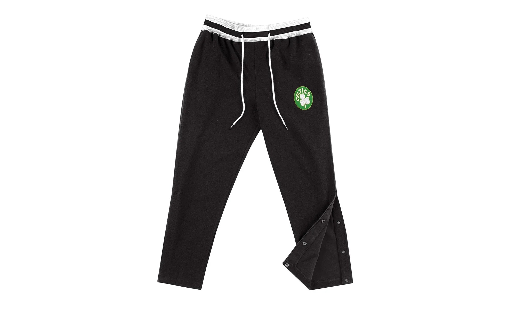 NBA Reversed Fleece Tearaway Pant "Boston Celtics - Black" SWPTBW18047 BCEBLCK