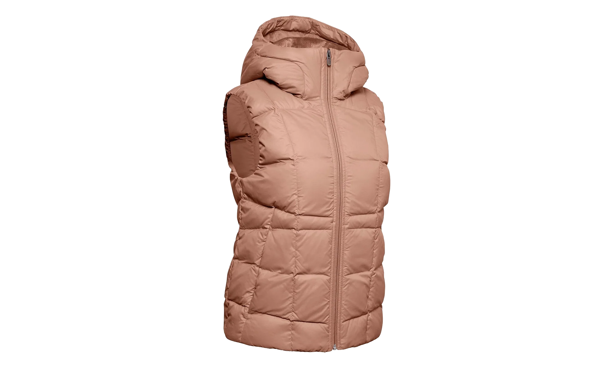 Armour Down Vest WMNS "Uptown Brown / Apex Pink" 1342815 270