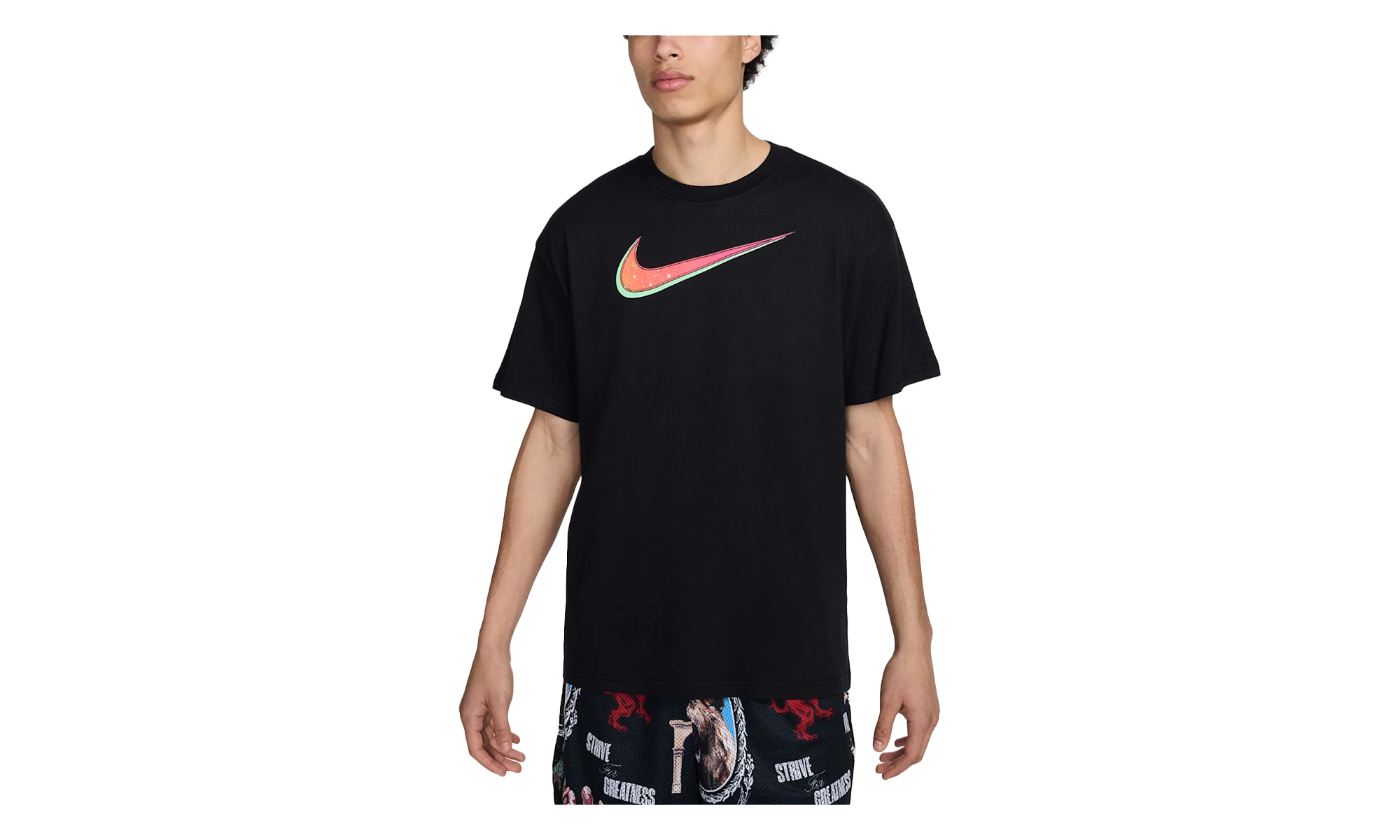 Lebron Max90 T-Shirt "Black" FV8406 010