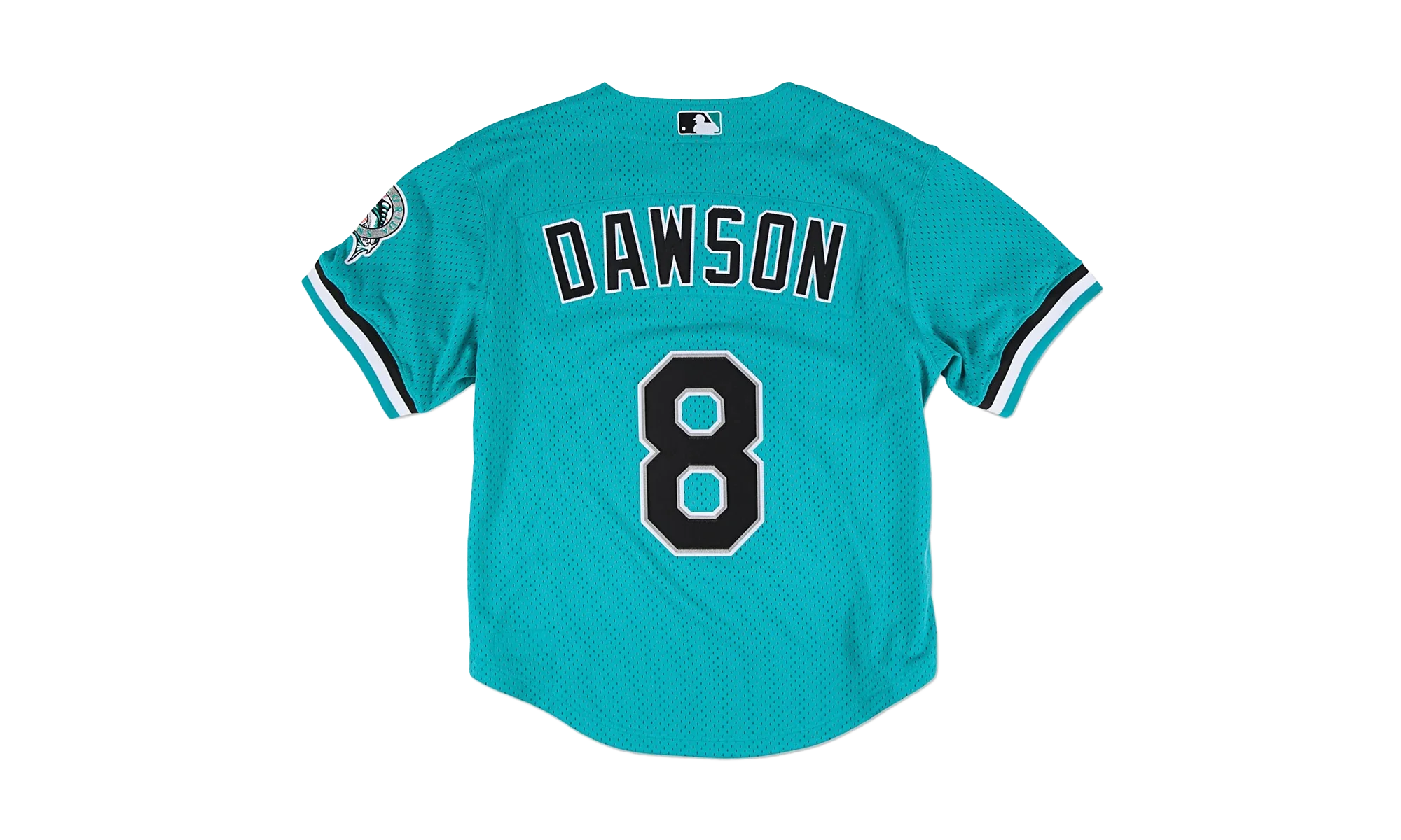 MLB Andre Dawson Authentic Batting Practice Jersey "1995 Miami Marlins - Teal" ABBFGS18311 FMATEAL95ADA